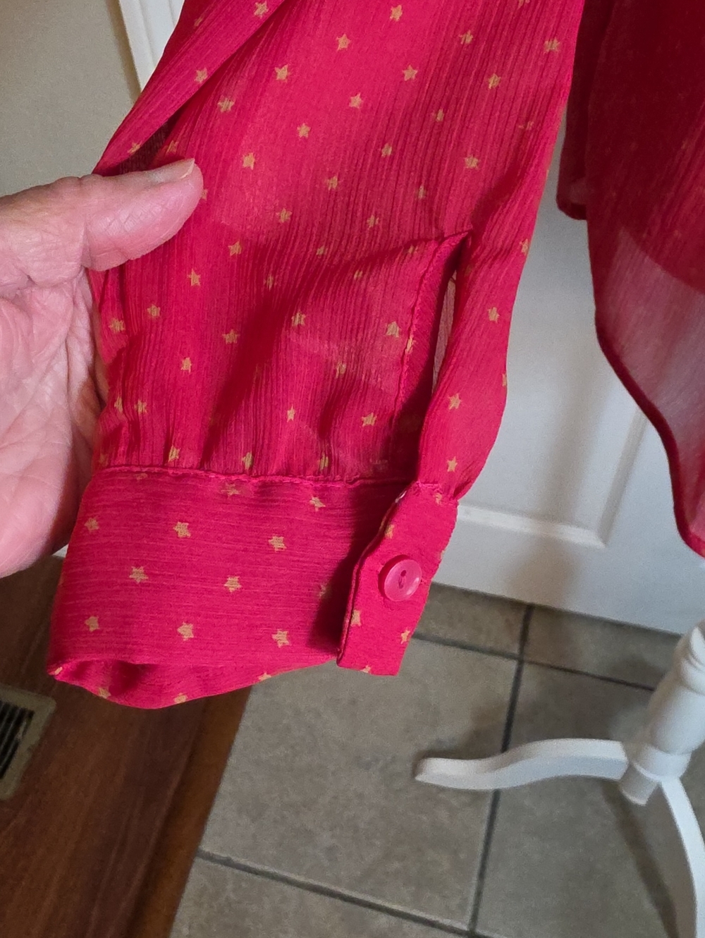 Loft Star Ruffle Blouse - Picture 4 of 12